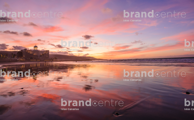 Atardecer Playa de las Canteras