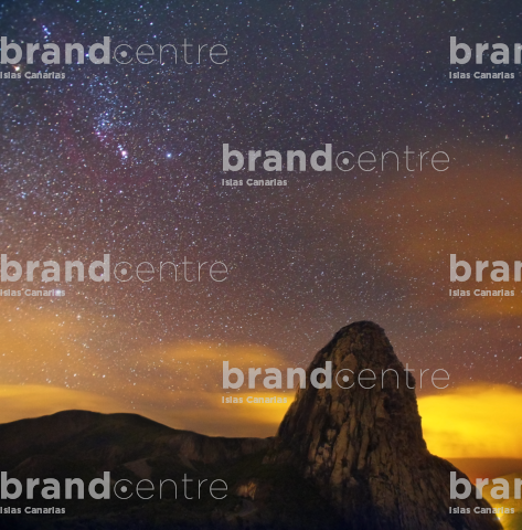 Roque de Agando, Estrellas en La Gomera