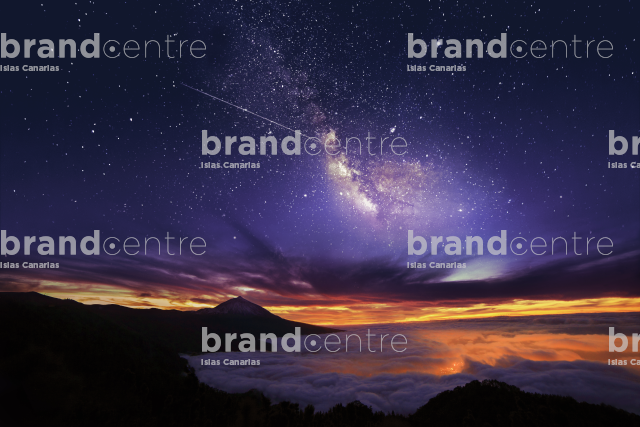 Estrellas en el parque nacional del Teide