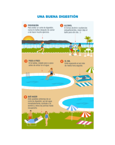 Infografía (Una buena digestión) - Prevención y Seguridad Acuática (ES)